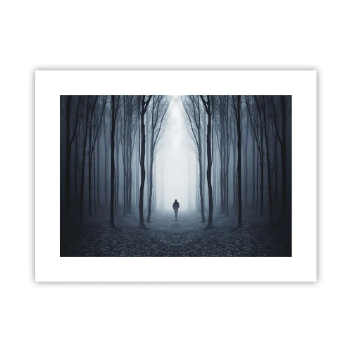 Poster - En alles is eenvoudig en duidelijk - 40x30 cm