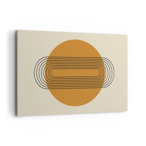 Schilderen op canvas - Perfect plan - 120x80 cm