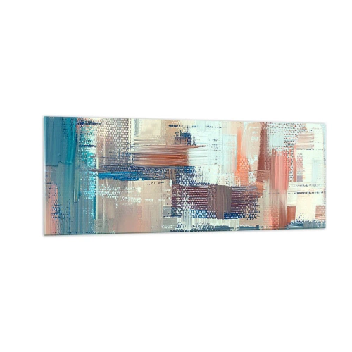 Schilderen op glas - Het licht bereiken - 140x50 cm
