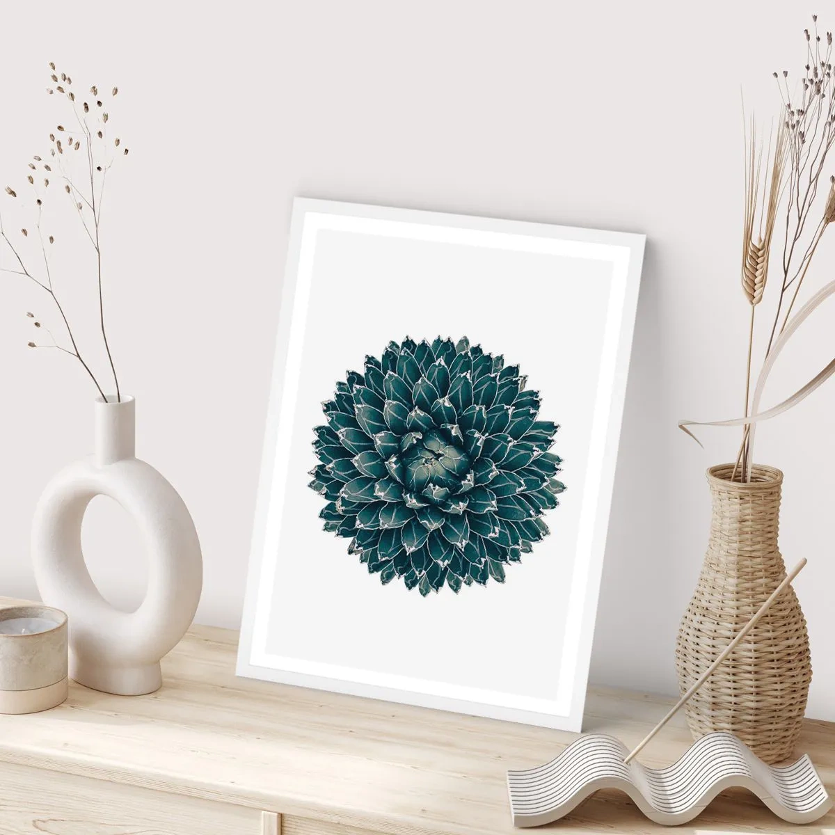 Poster in een witte lijst - De ster van de woestijn - 70x100 cm