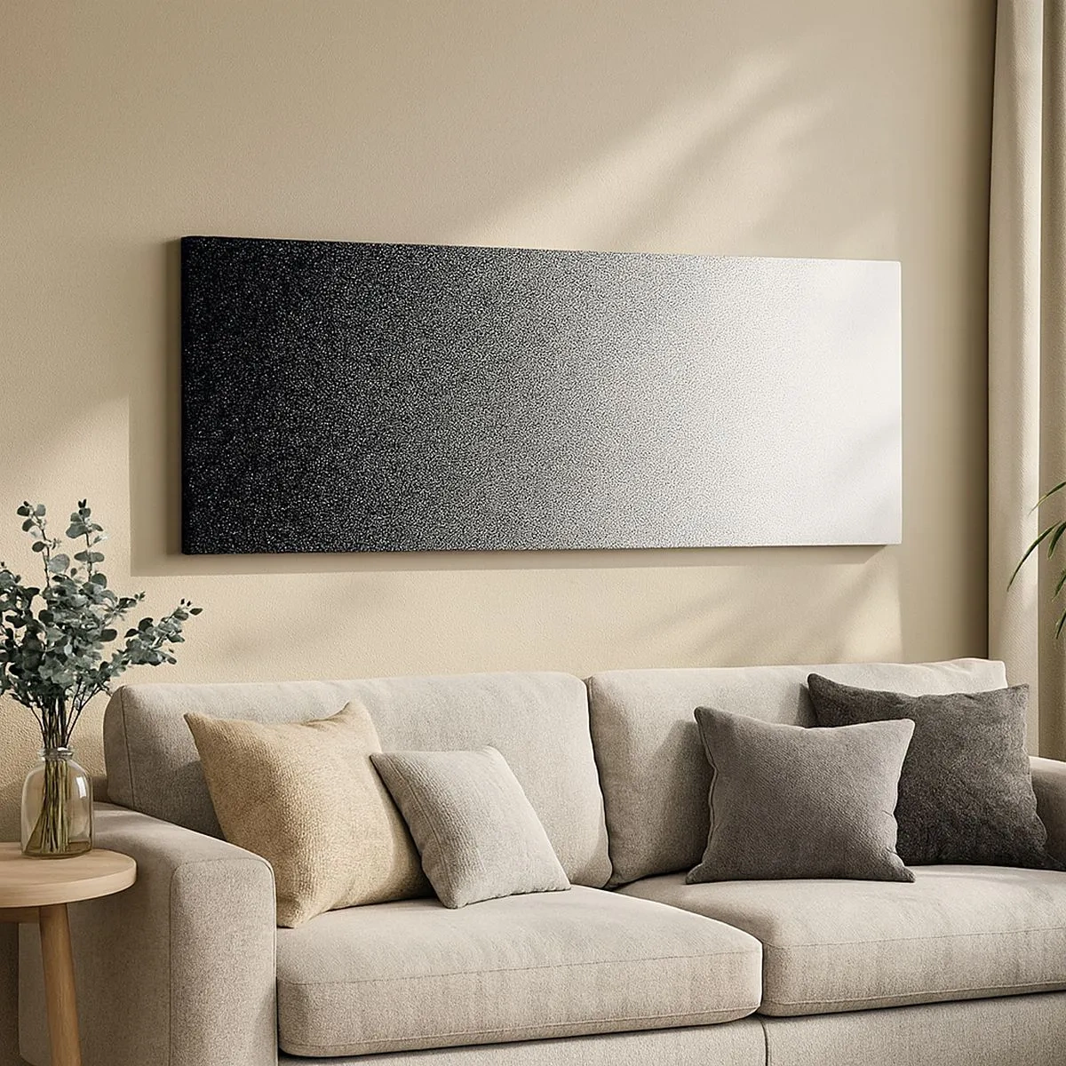 Schilderen op canvas - Naar het licht - 100x40 cm