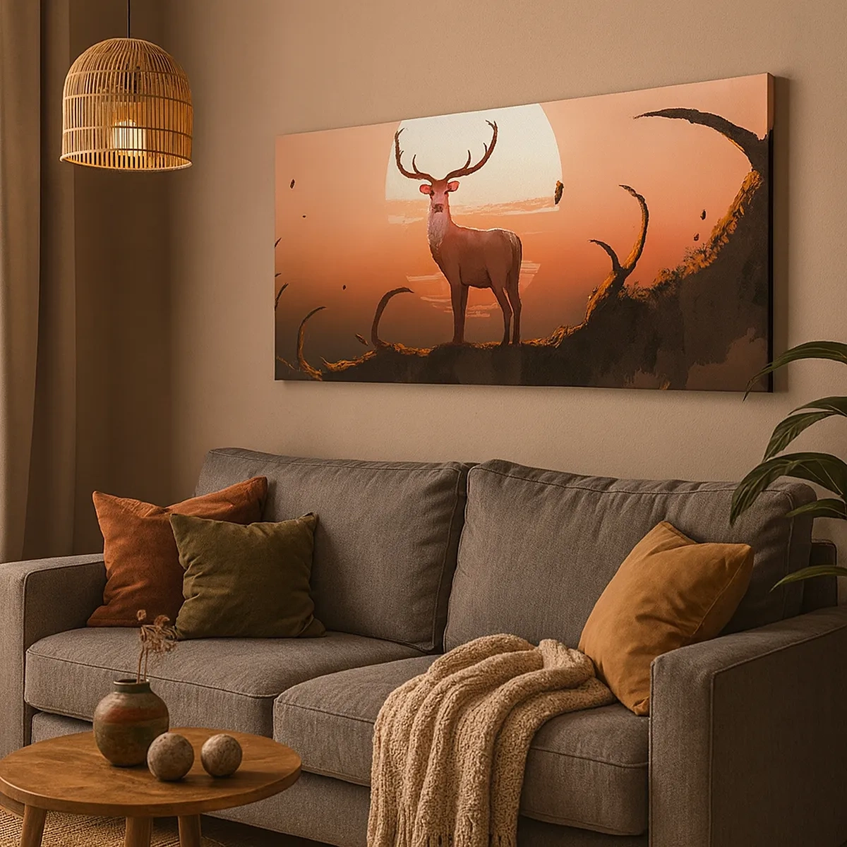 Schilderen op canvas - Deze nacht is anders dan alle andere - 30x30 cm