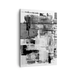 Schilderen op canvas - Grijs is prachtig - 50x70 cm