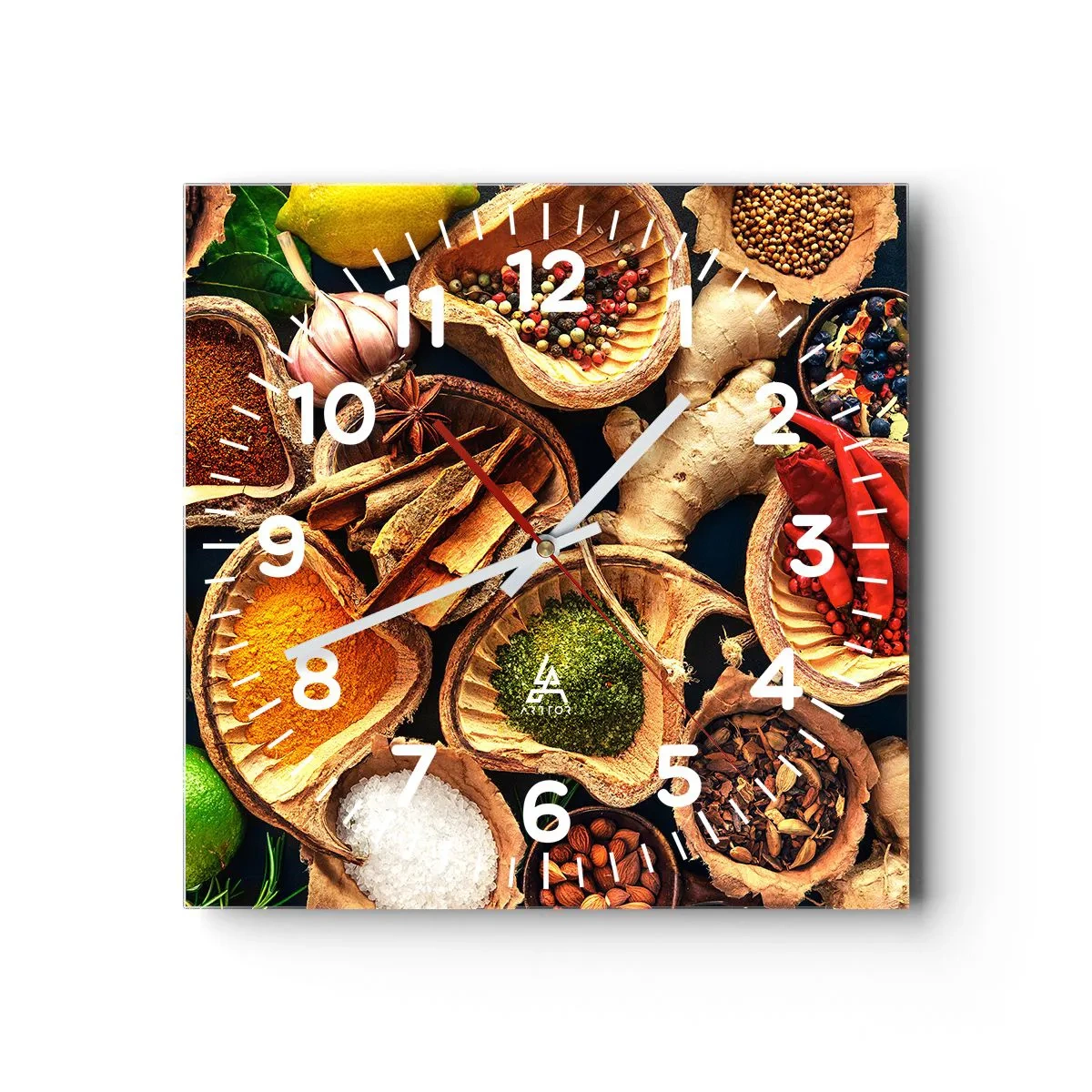 Wandklok - Klok - Neem wat je wilt - 40x40 cm