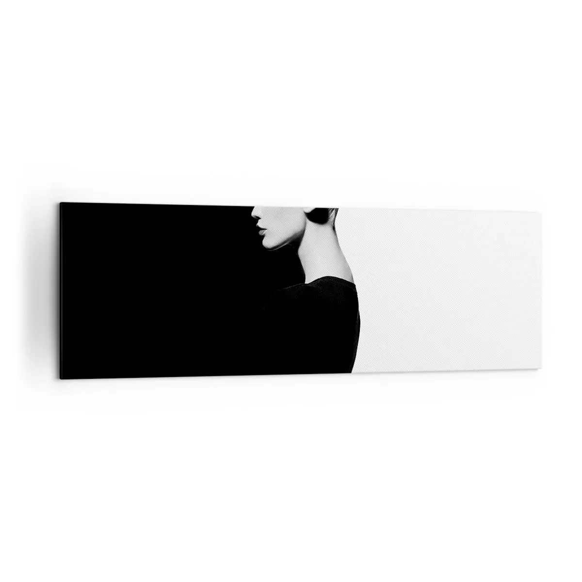 Schilderen op canvas - Gewoon een vrouw - 160x50 cm