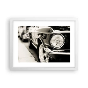 Poster in een witte lijst - Permanente glans - 40x30 cm