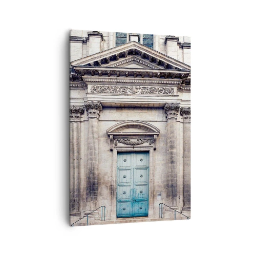 Schilderen op canvas - De toegangspoort tot de wereld van de geest - 70x100 cm