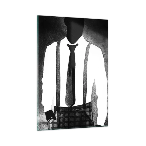 Schilderen op glas - In een noir sfeer - 80x120 cm