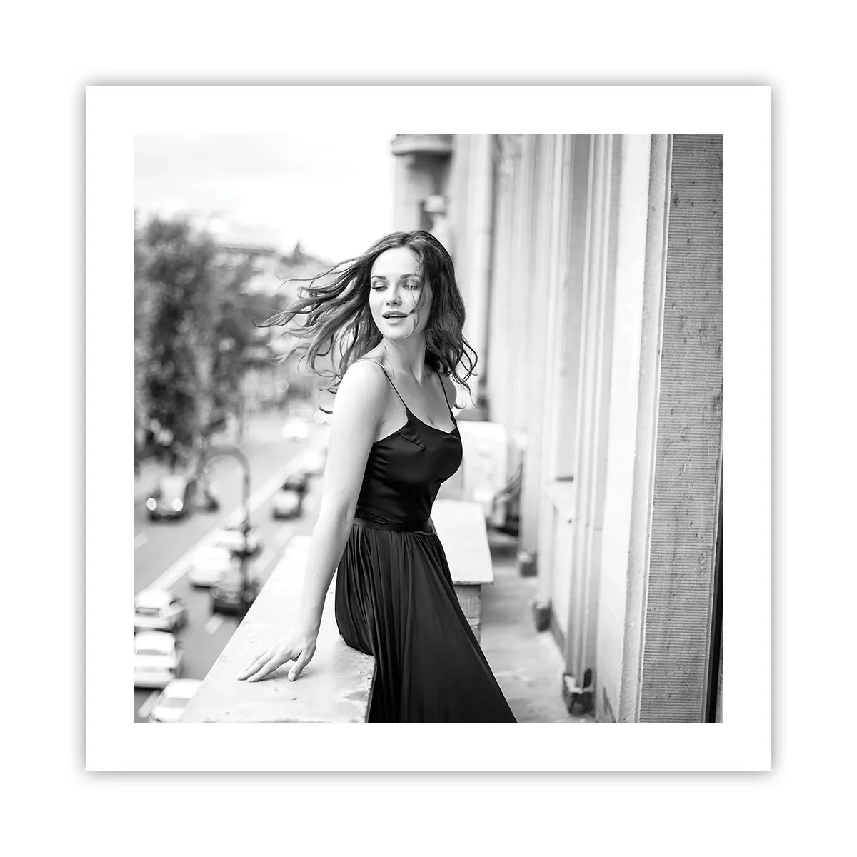 Poster - Zeker een Parijzenaar - 50x50 cm