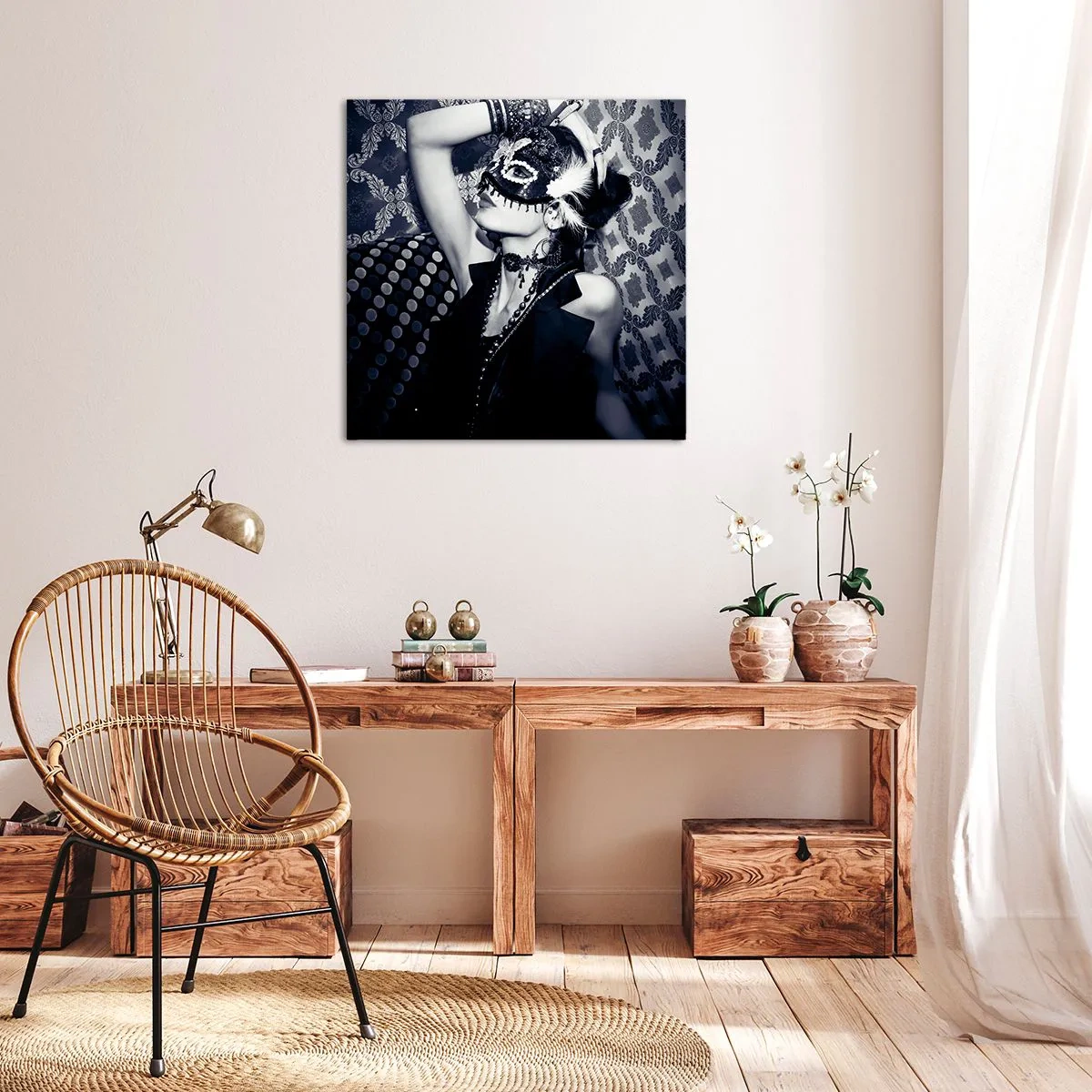 Schilderen op canvas - Decoraties, ornamenten, patronen ... - 40x40 cm