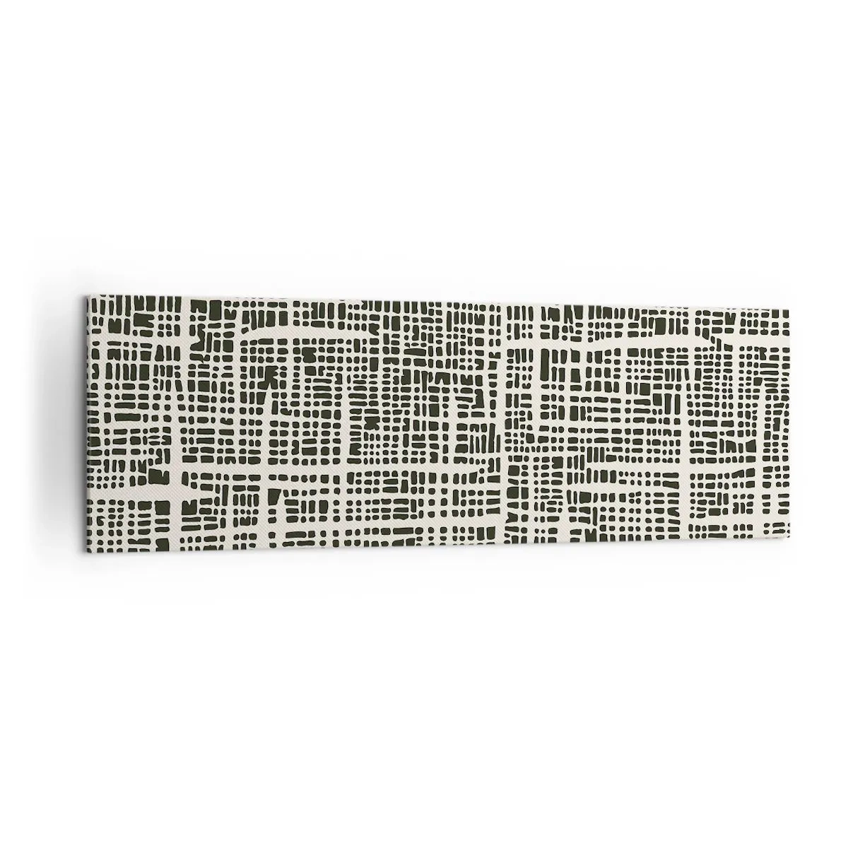 Schilderen op canvas - Geweven compositie - 160x50 cm