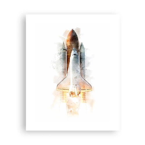 Poster - Ontdekkingsreizigers, aan de slag - 40x50 cm