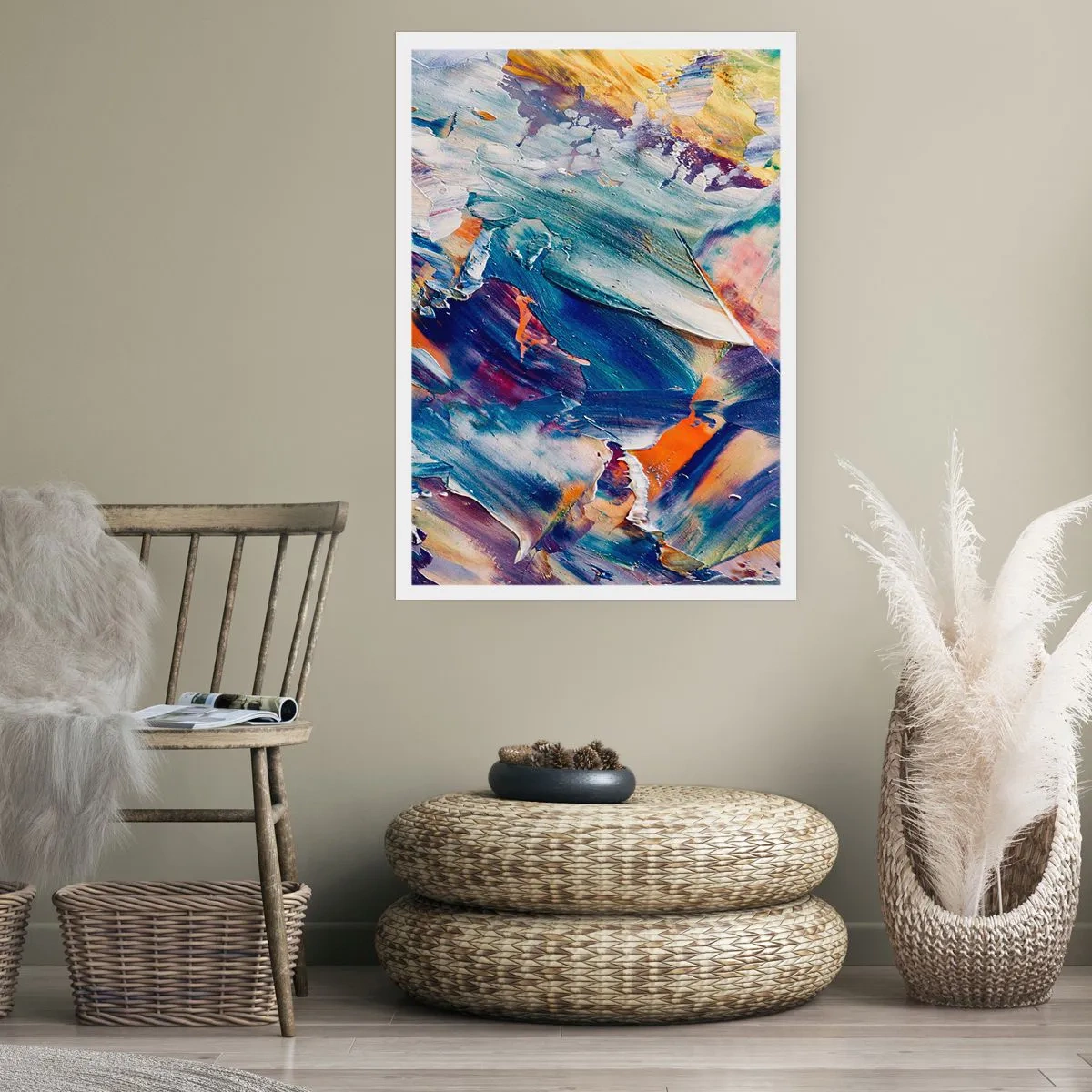 Poster - Kleur verwarring - 61x91 cm