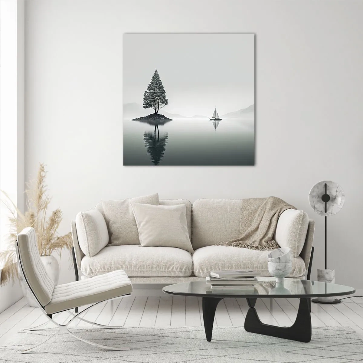 Schilderen op glas - Droom - 60x60 cm