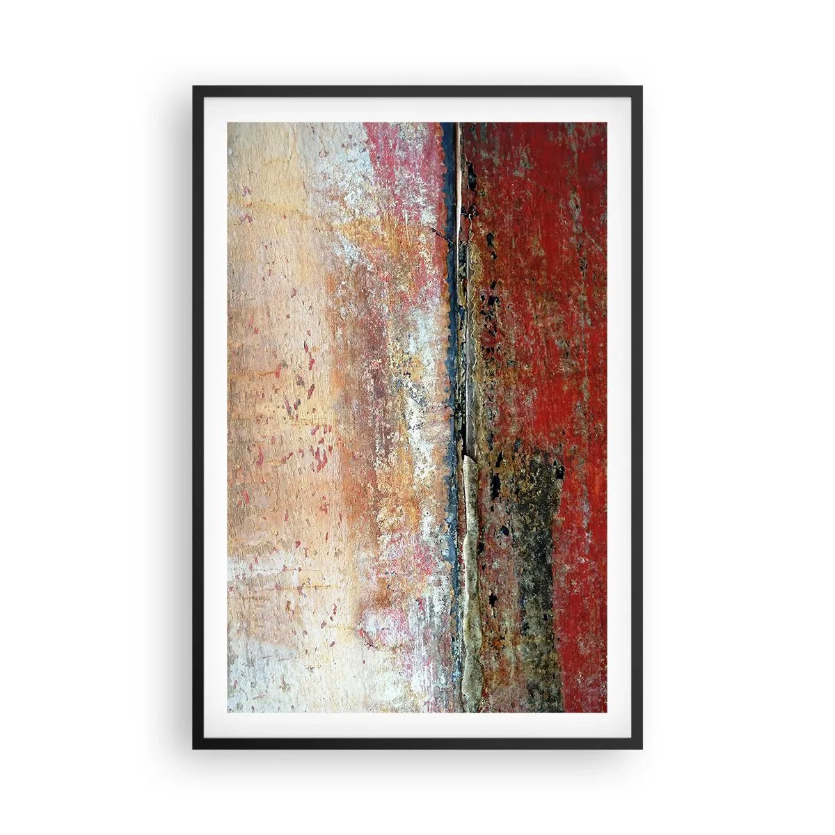 Poster in een zwarte lijst - Wellicht is het de zee - 61x91 cm