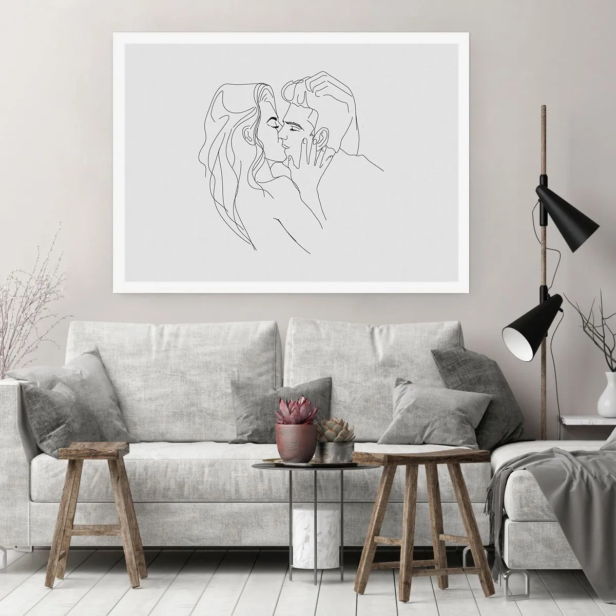 Poster - Dezelfde regel - 40x30 cm