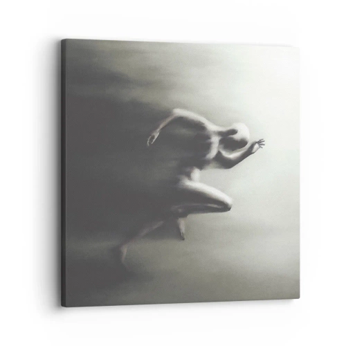 Schilderen op canvas - Niet te stopen - 30x30 cm