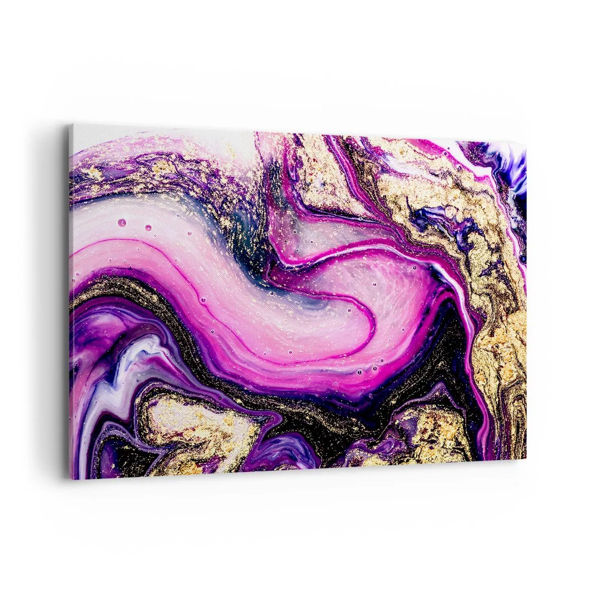 Schilderen op canvas - Een momentje achter de schermen - 100x70 cm