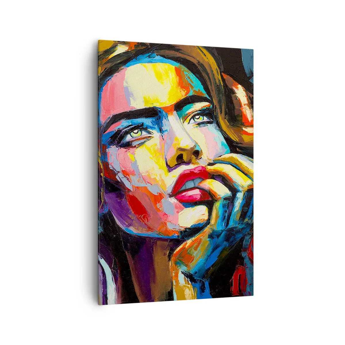 Schilderen op canvas - Dromen vliegen in de lucht als vogels - 80x120 cm