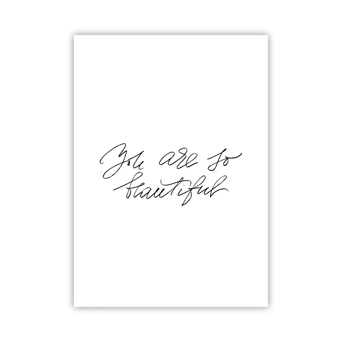 Poster - Geloof het echt... - 50x70 cm