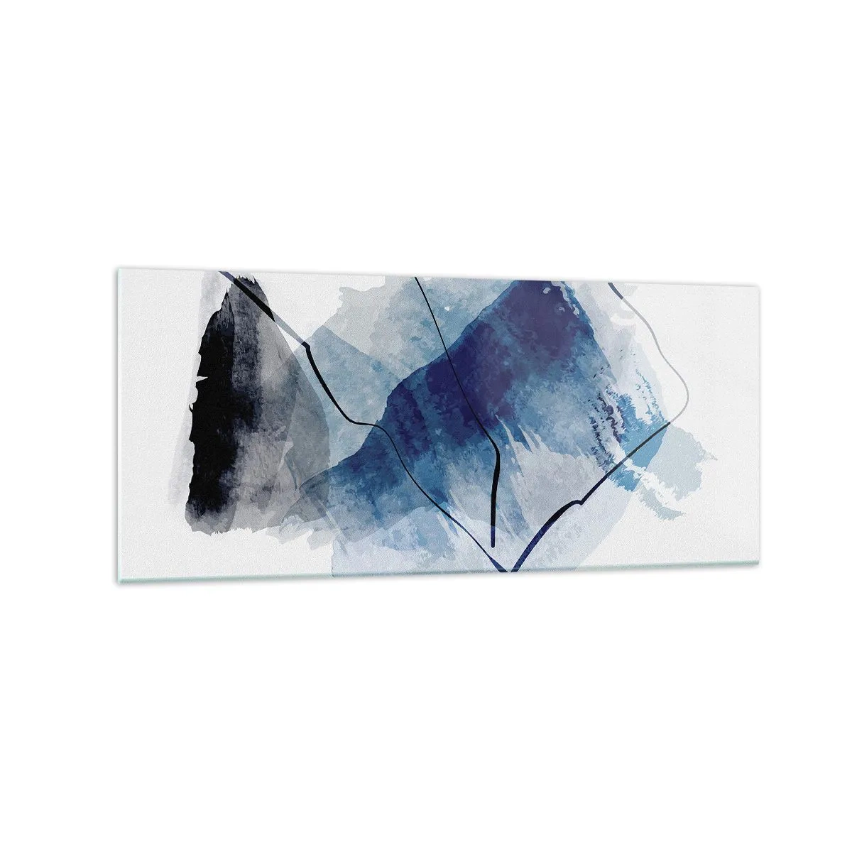 Schilderen op glas - Ijsberg - 120x50 cm