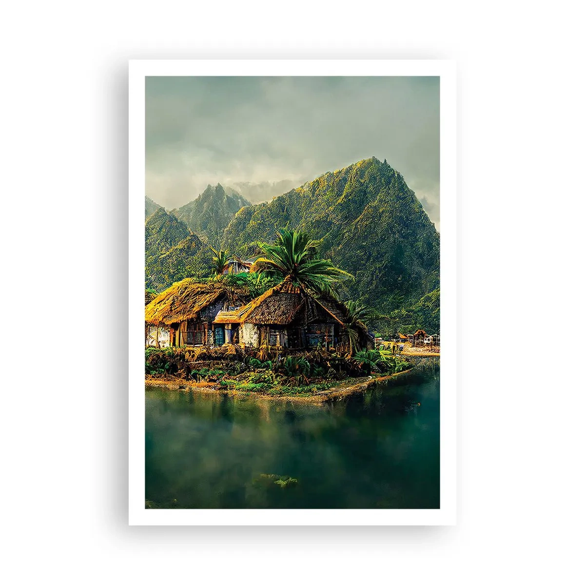 Poster - Tropisch paradijs - 70x100 cm