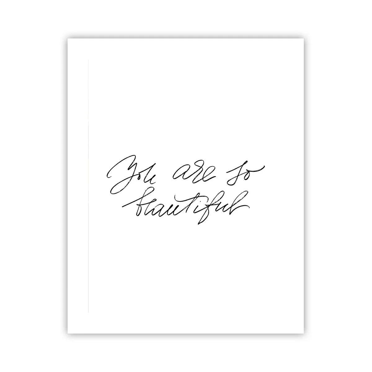 Poster - Geloof het echt... - 40x50 cm