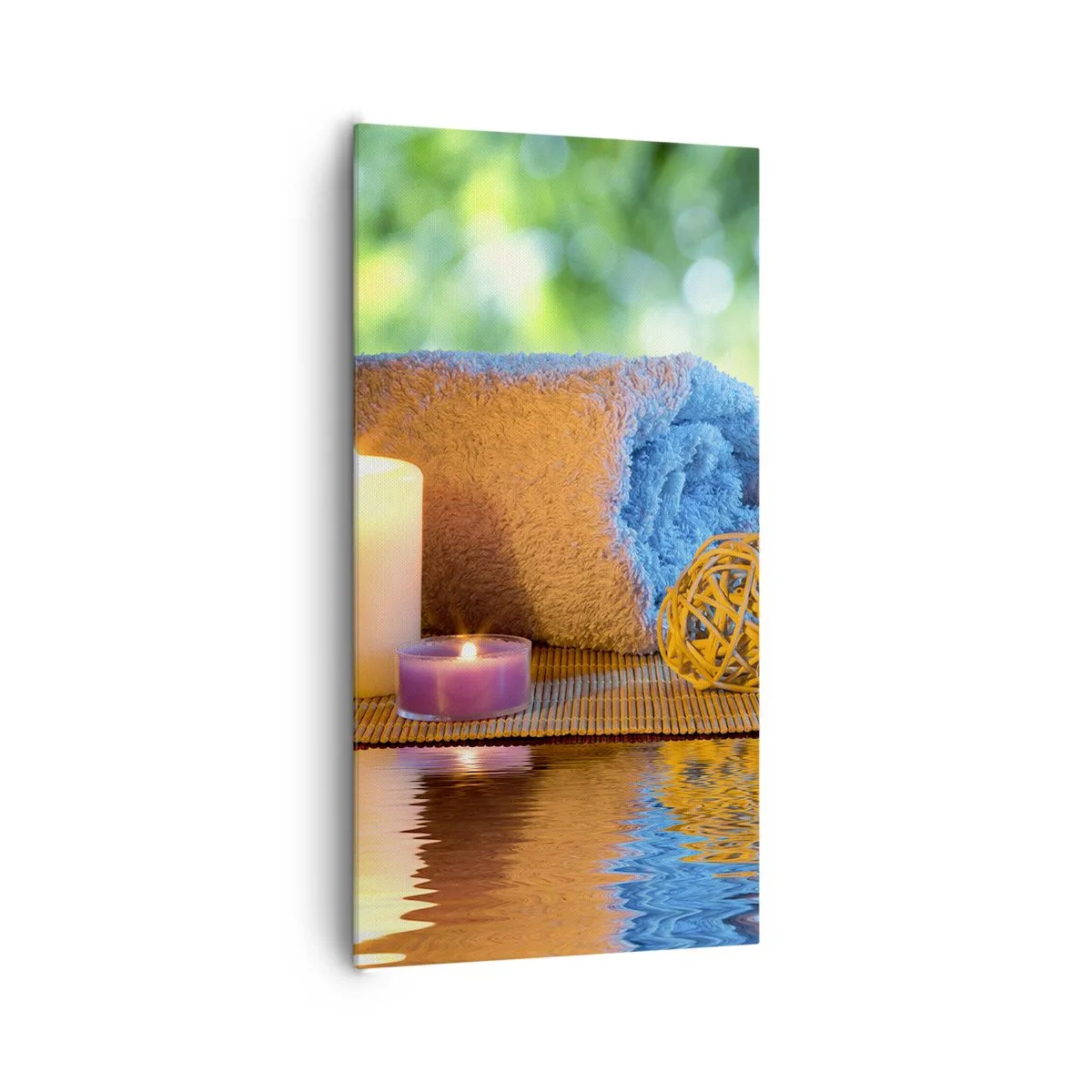 Schilderen op canvas - Tijd voor het lichaam - 65x120 cm