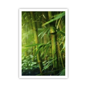 Poster - Maak kennis met groen zelf - 70x100 cm