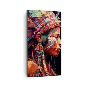 Schilderen op canvas - Magisch ritueel - 45x80 cm