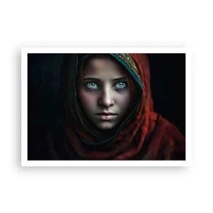 Poster - Oosterse prinses - 100x70 cm
