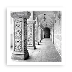 Poster - En waar naar toe….? - 60x60 cm