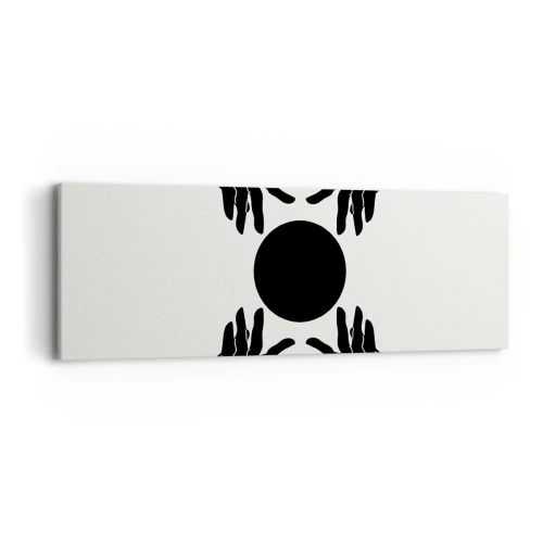 Schilderen op canvas - Geheim teken - 90x30 cm