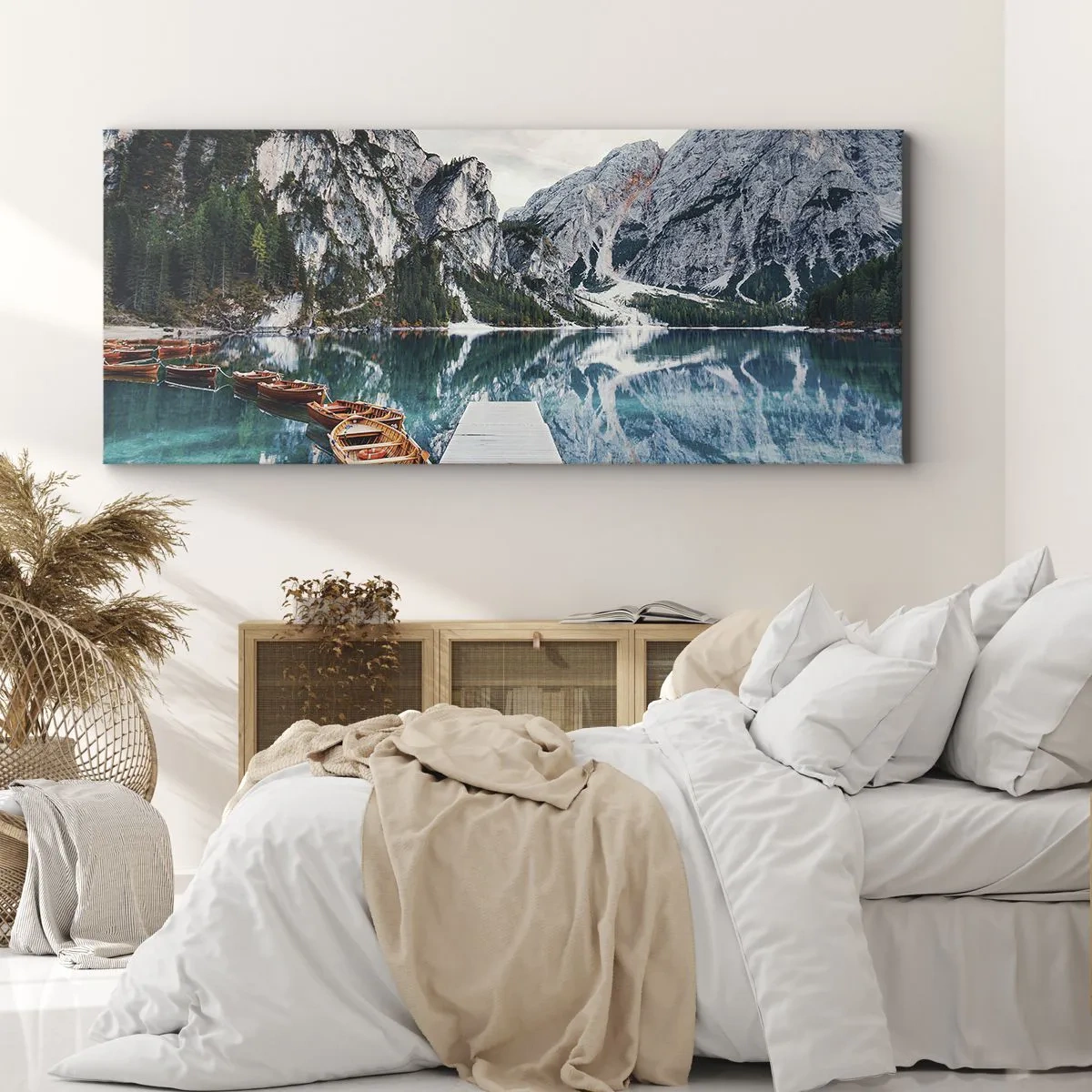 Schilderen op canvas - We zullen je schoonheid laten zien - 160x50 cm