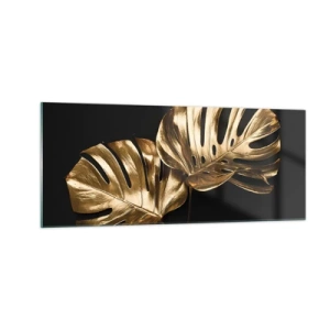 Schilderen op glas - De schatten van de natuur - 100x40 cm