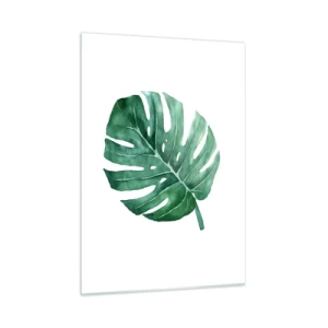 Schilderen op glas - Groen concept - 50x70 cm
