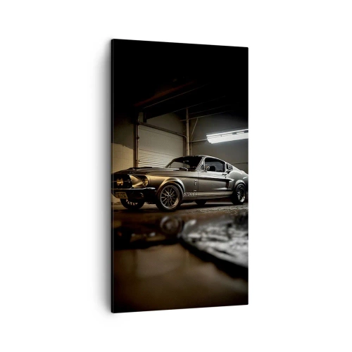 Schilderen op canvas - Terug naar het verleden - 45x80 cm