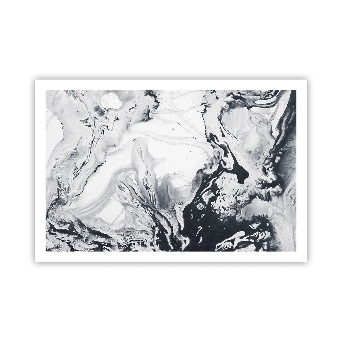 Poster - Het binnenste van de aarde - 91x61 cm