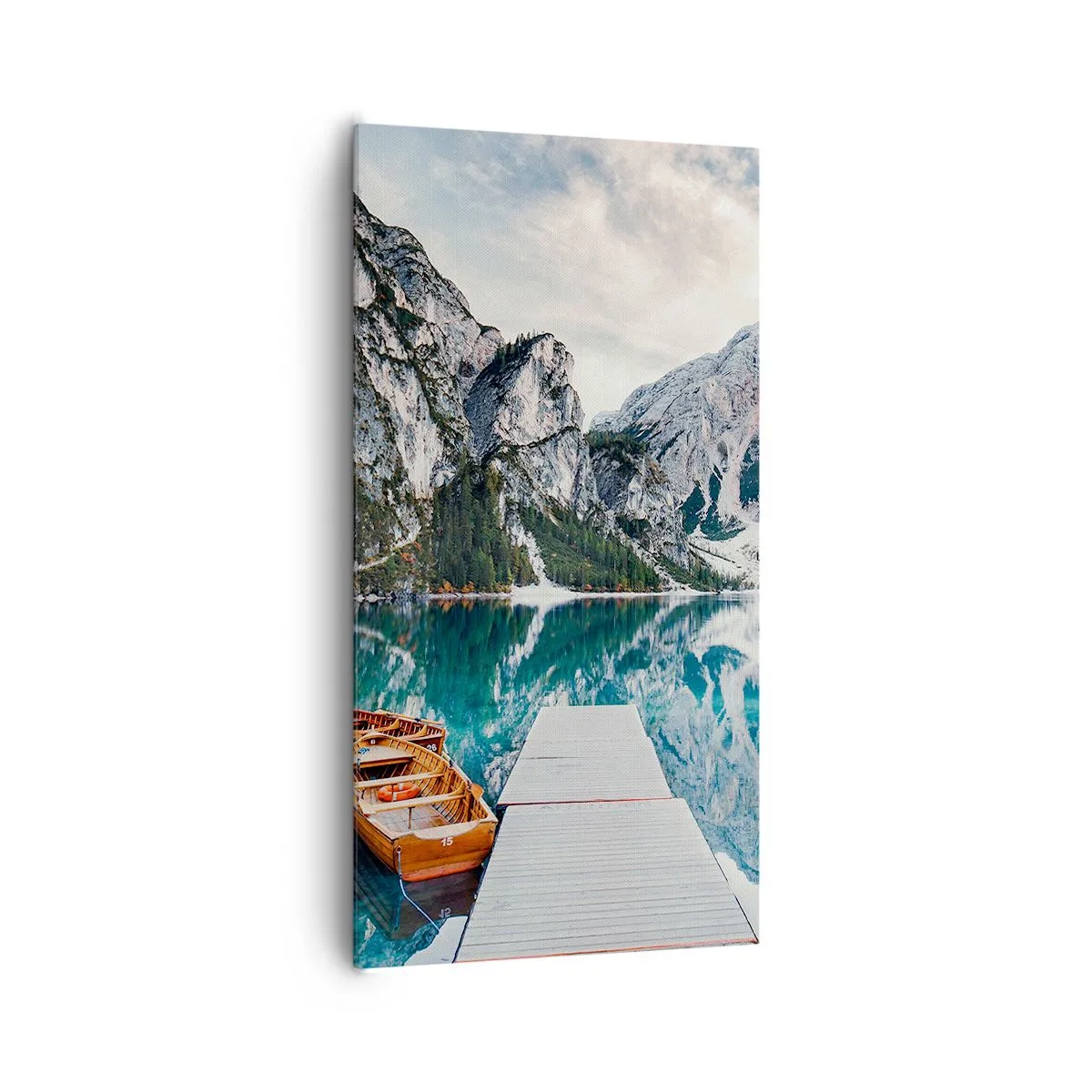 Schilderen op canvas - We zullen je schoonheid laten zien - 65x120 cm