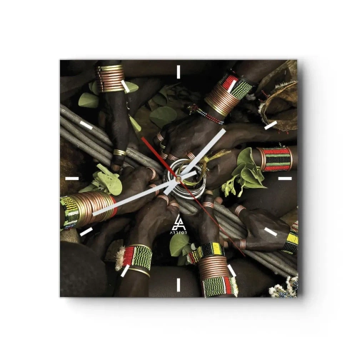 Wandklok - Klok - Wij zijn samen - 30x30 cm