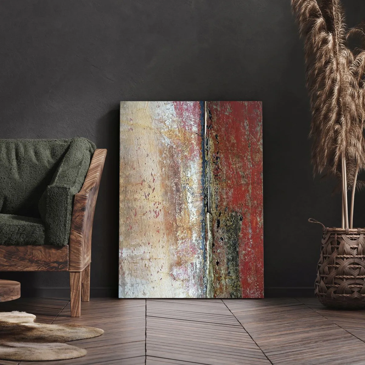 Schilderen op canvas - Wellicht is het de zee - 70x100 cm