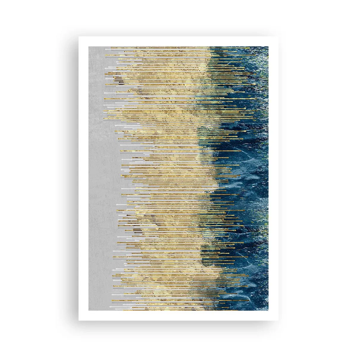 Poster - Vergulde grens - 70x100 cm