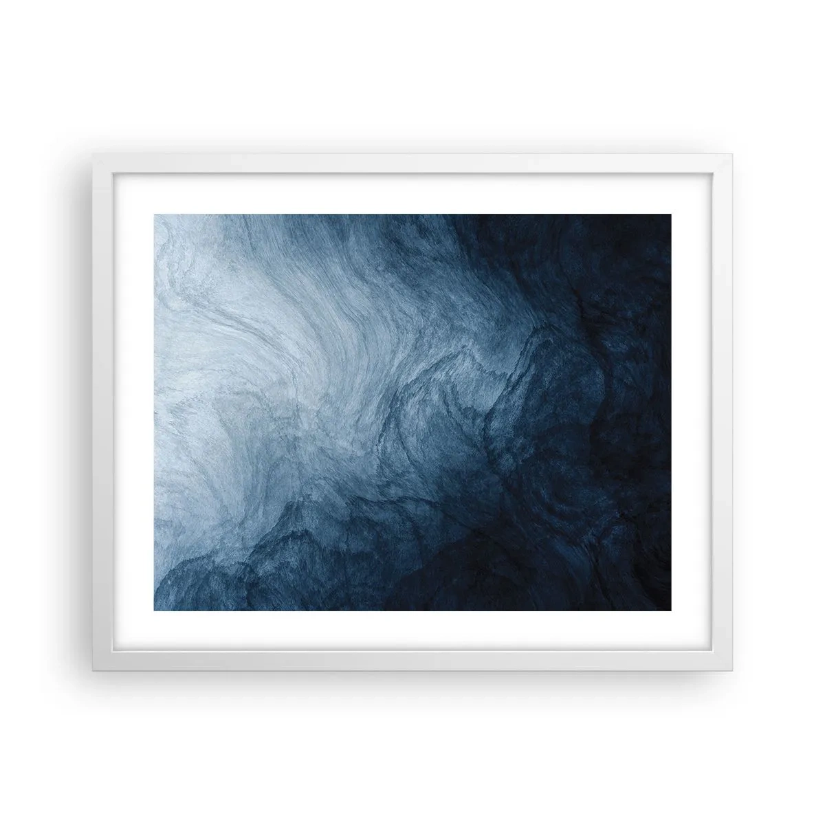 Poster in een witte lijst - diep reiken - 50x40 cm