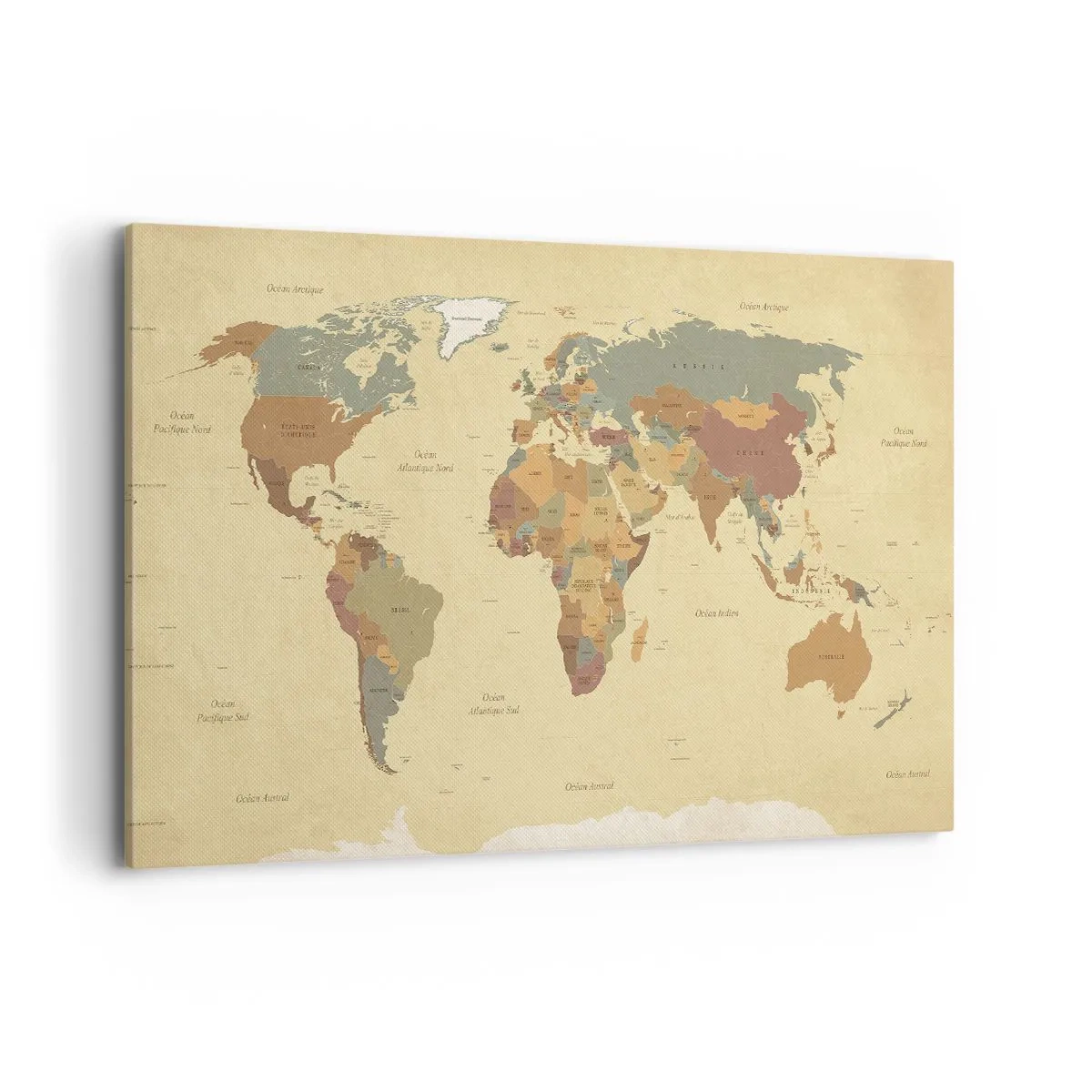 Schilderen op canvas - Voor jou - de hele wereld - 120x80 cm