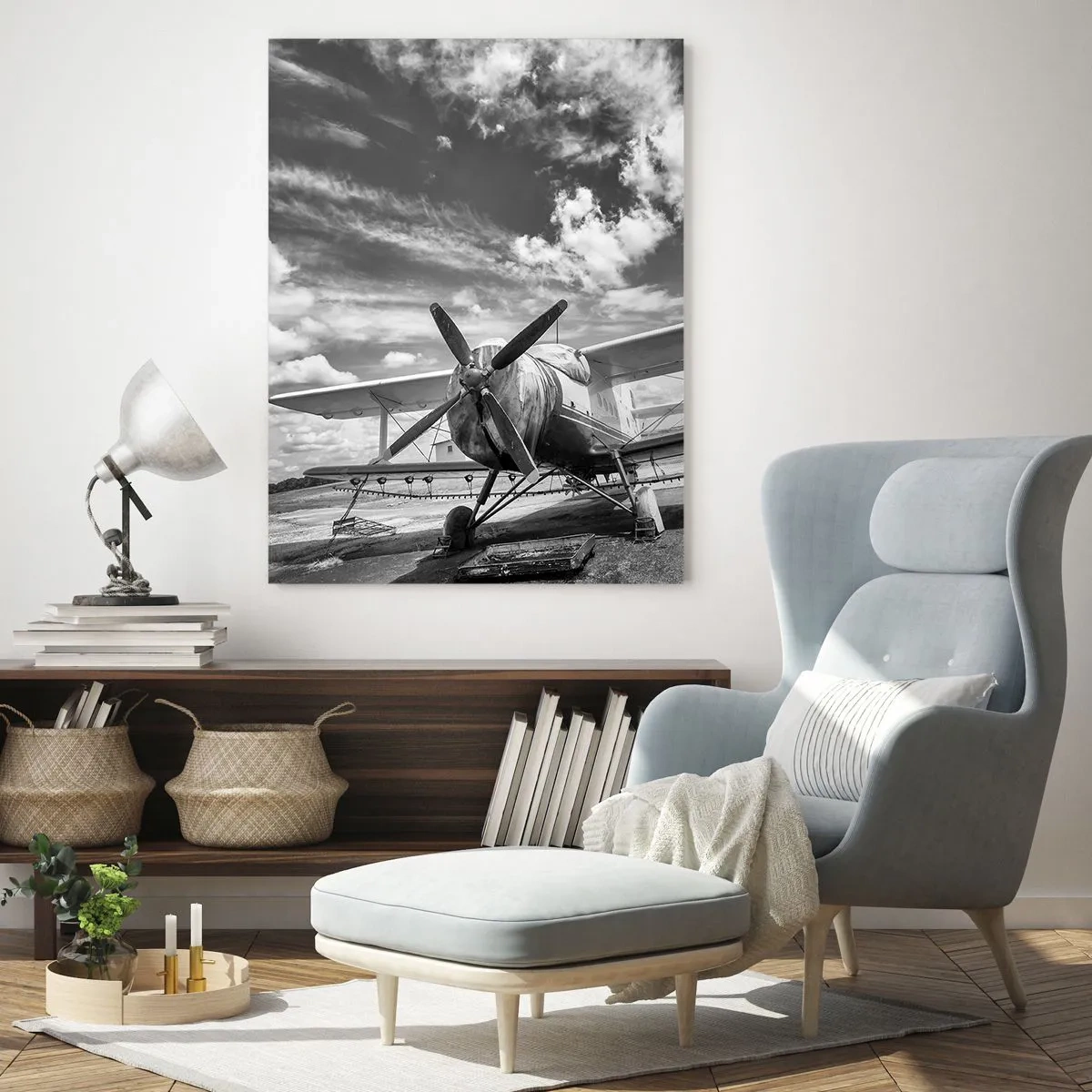 Schilderen op glas - Ik kan niet wachten! - 50x70 cm