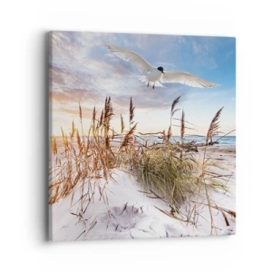 Schilderen op canvas - Wind uit zee - 40x40 cm