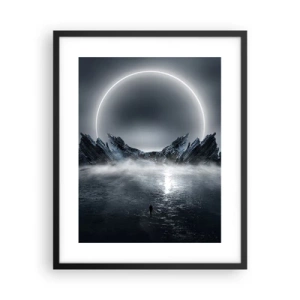 Poster in een zwarte lijst - Einde van het verhaal - 40x50 cm