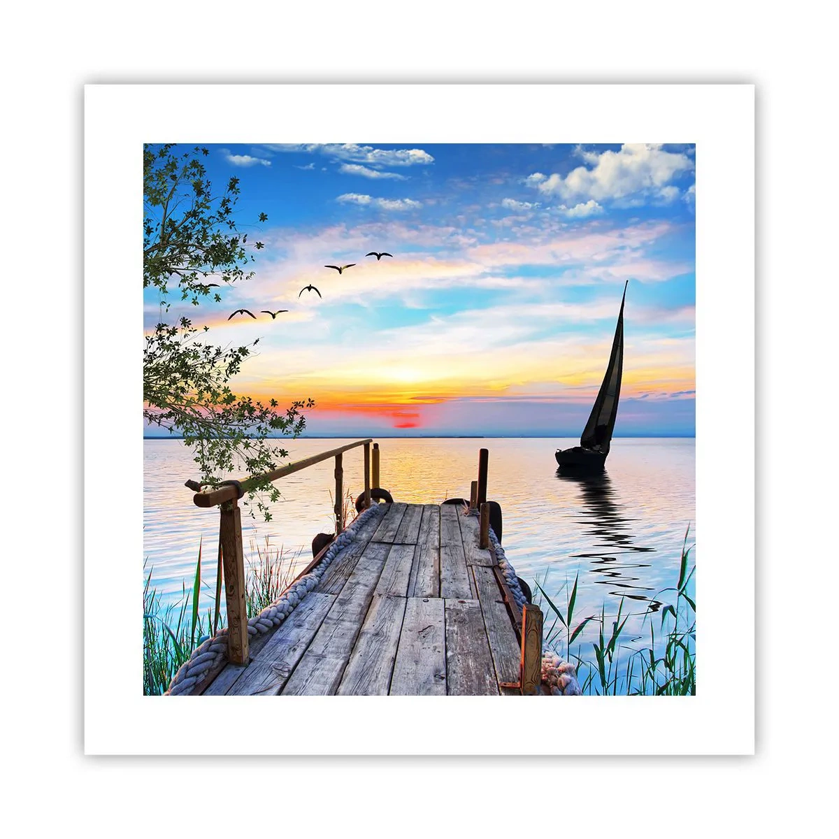 Poster - Goedeavond - 40x40 cm