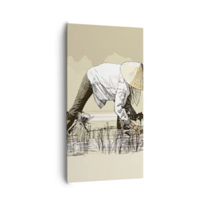 Schilderen op canvas - Succesvolle oogst - 65x120 cm