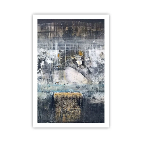 Poster - Als op ijs, als zo moeizaam - 61x91 cm